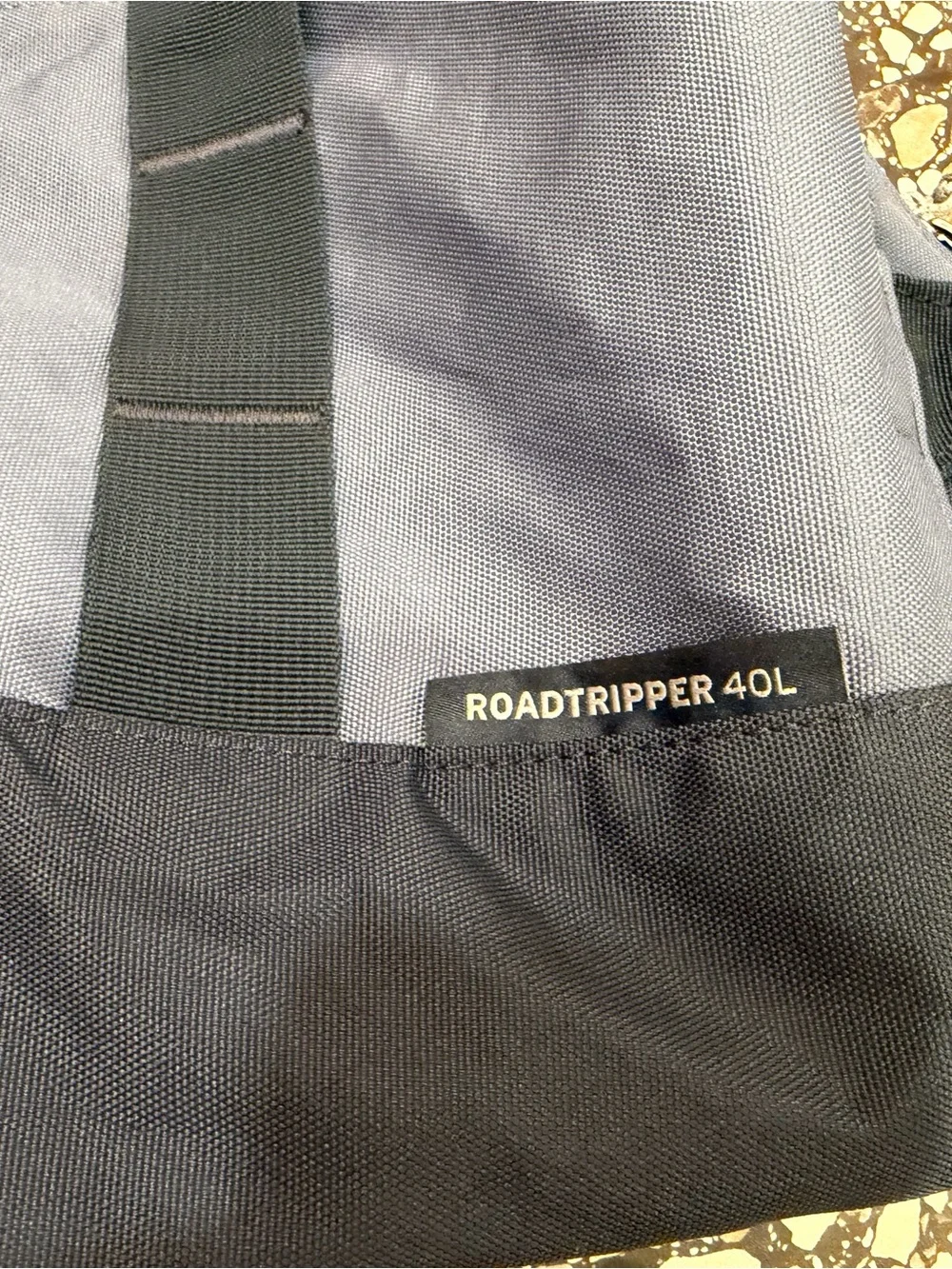 REI navy duffle